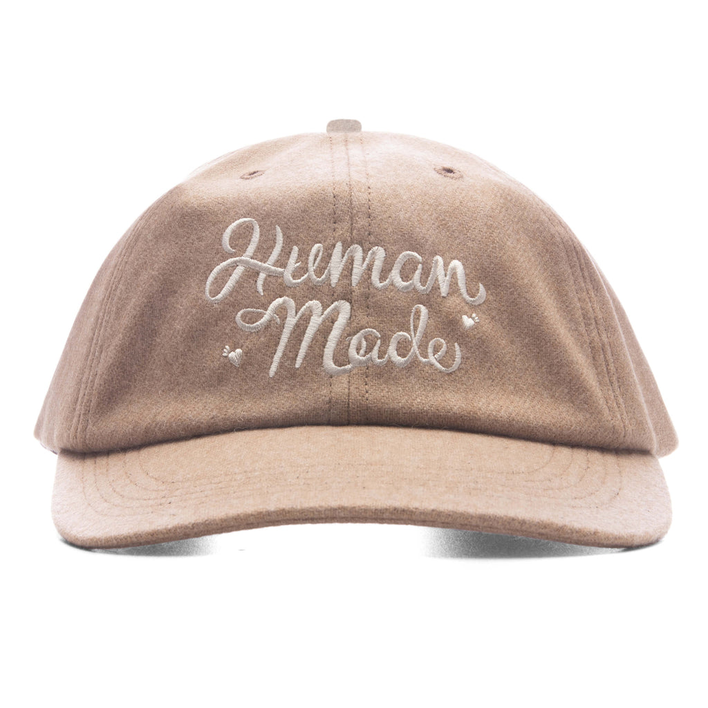 6 Panel Wool Cap Beige