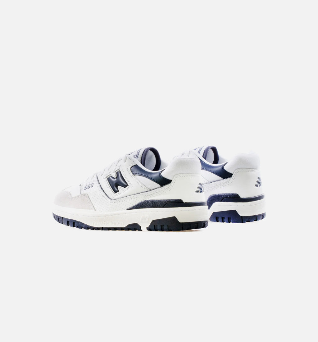 550 Mens Lifestyle Shoe White Gray Navy Limit One Per Customer