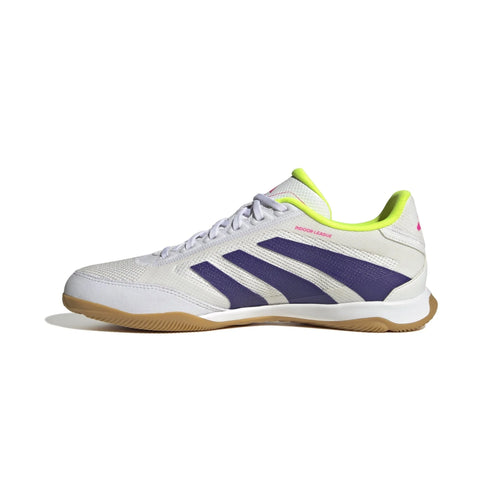 adidas Predator League Indoor Football Boots White Purple