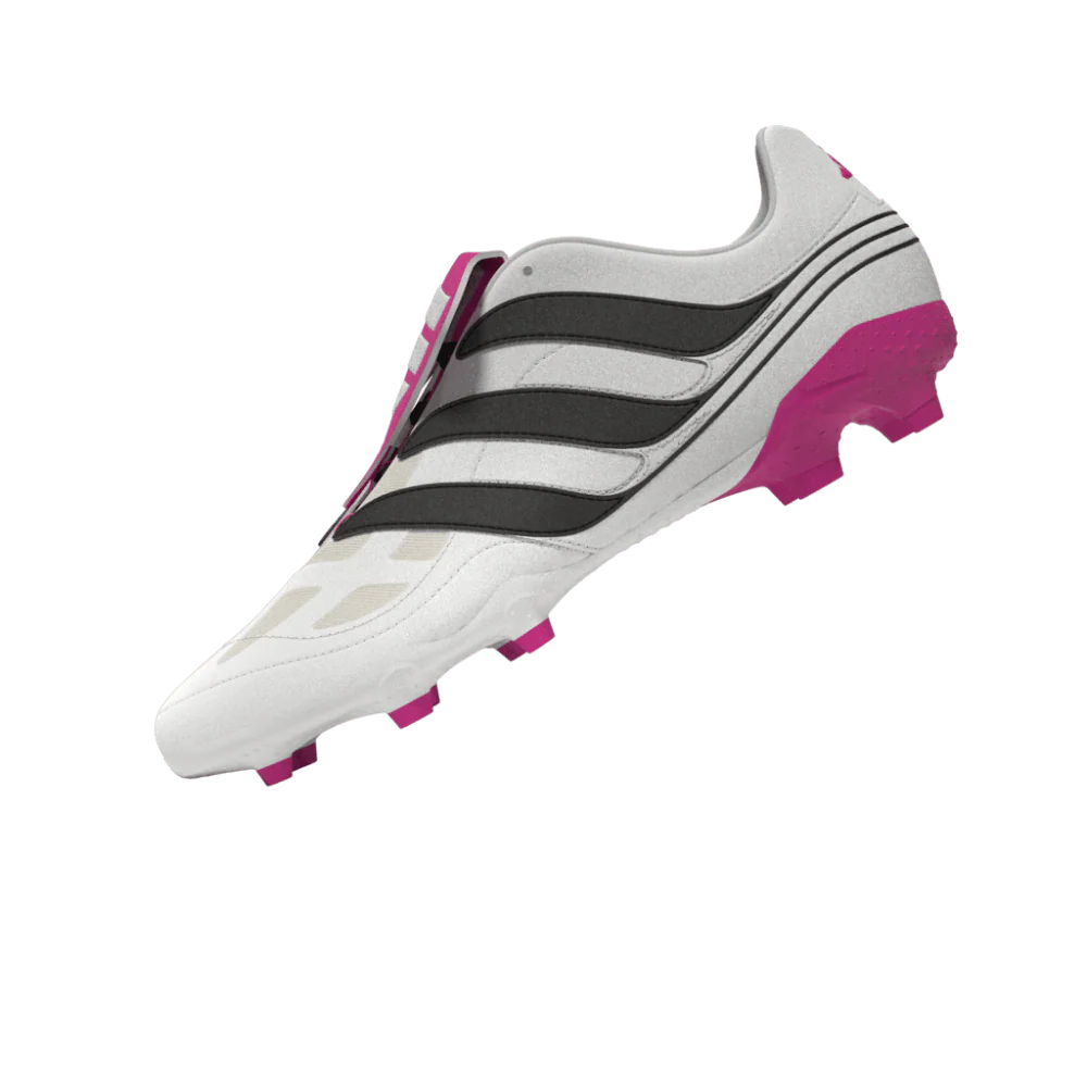 adidas Predator Precision3 FG Firm Ground Soccer Cleats White Black