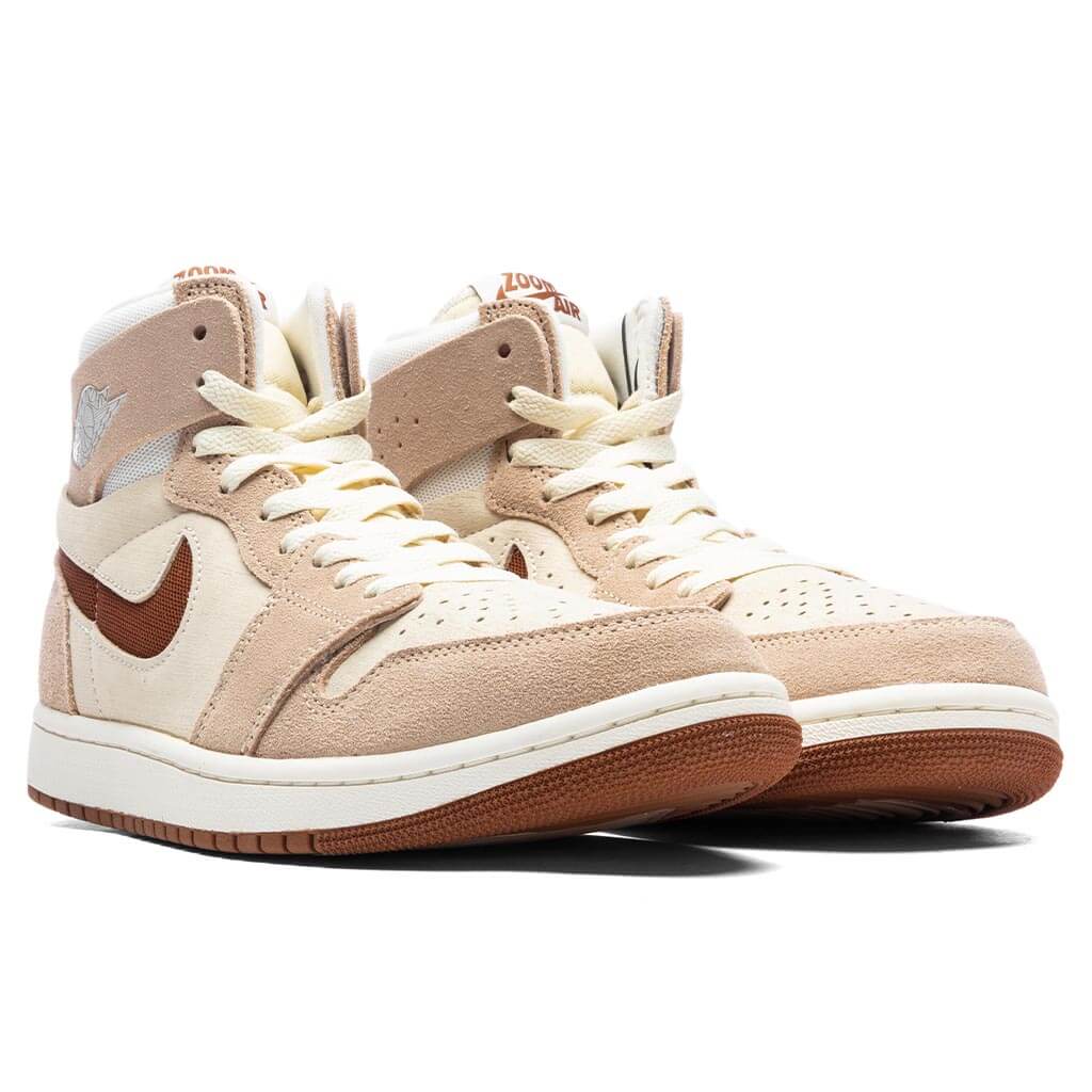 Air Jordan 1 Zoom Comfort 2 Sail Legend Coffee Legend Medium Brown