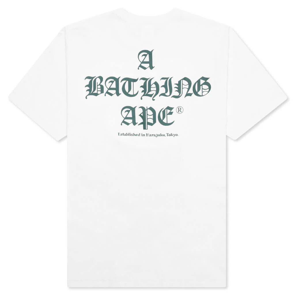 Logo Tee White