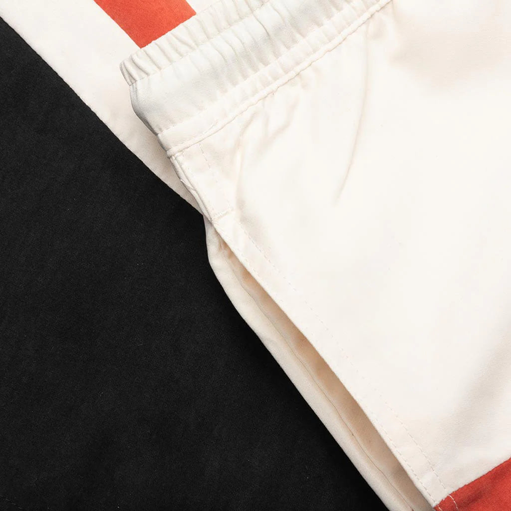 Brushed Poly Track Short Black