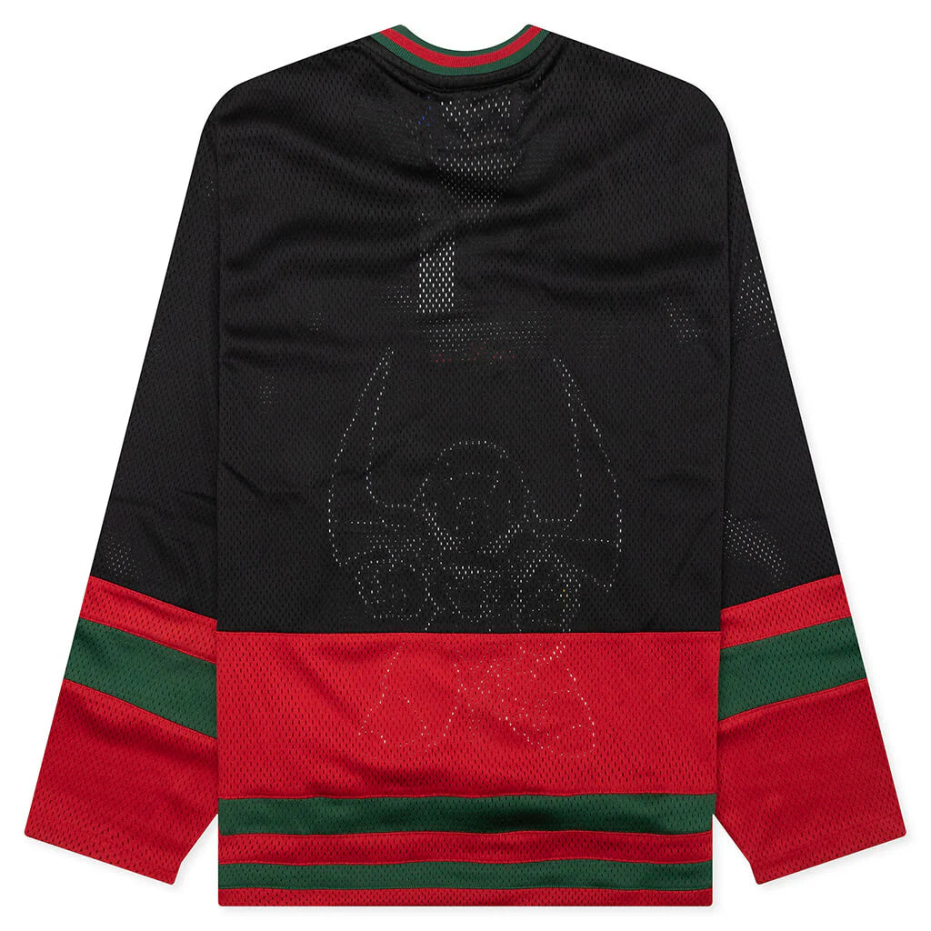 Mesh Hockey Jersey Black Multi