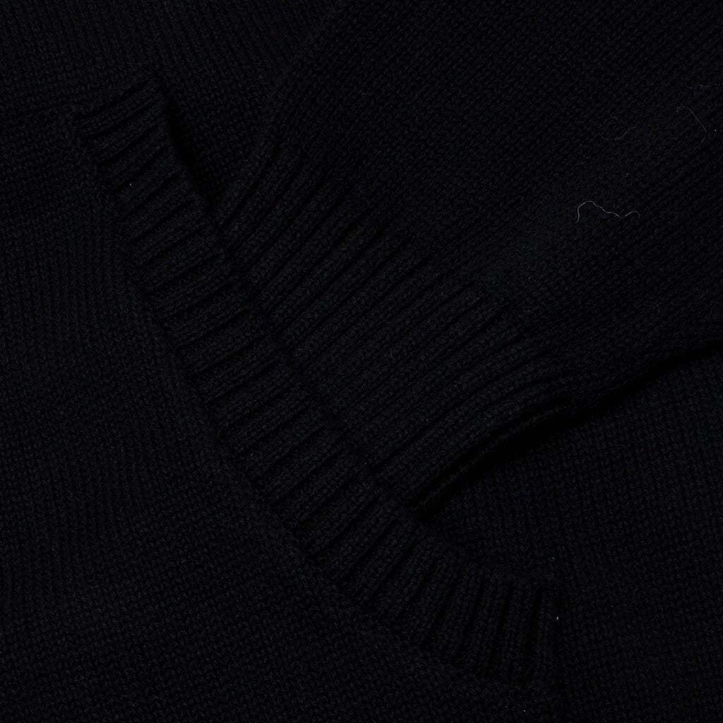 Classic Market Arc Full Zip Sweater Hoodie Pirate Black