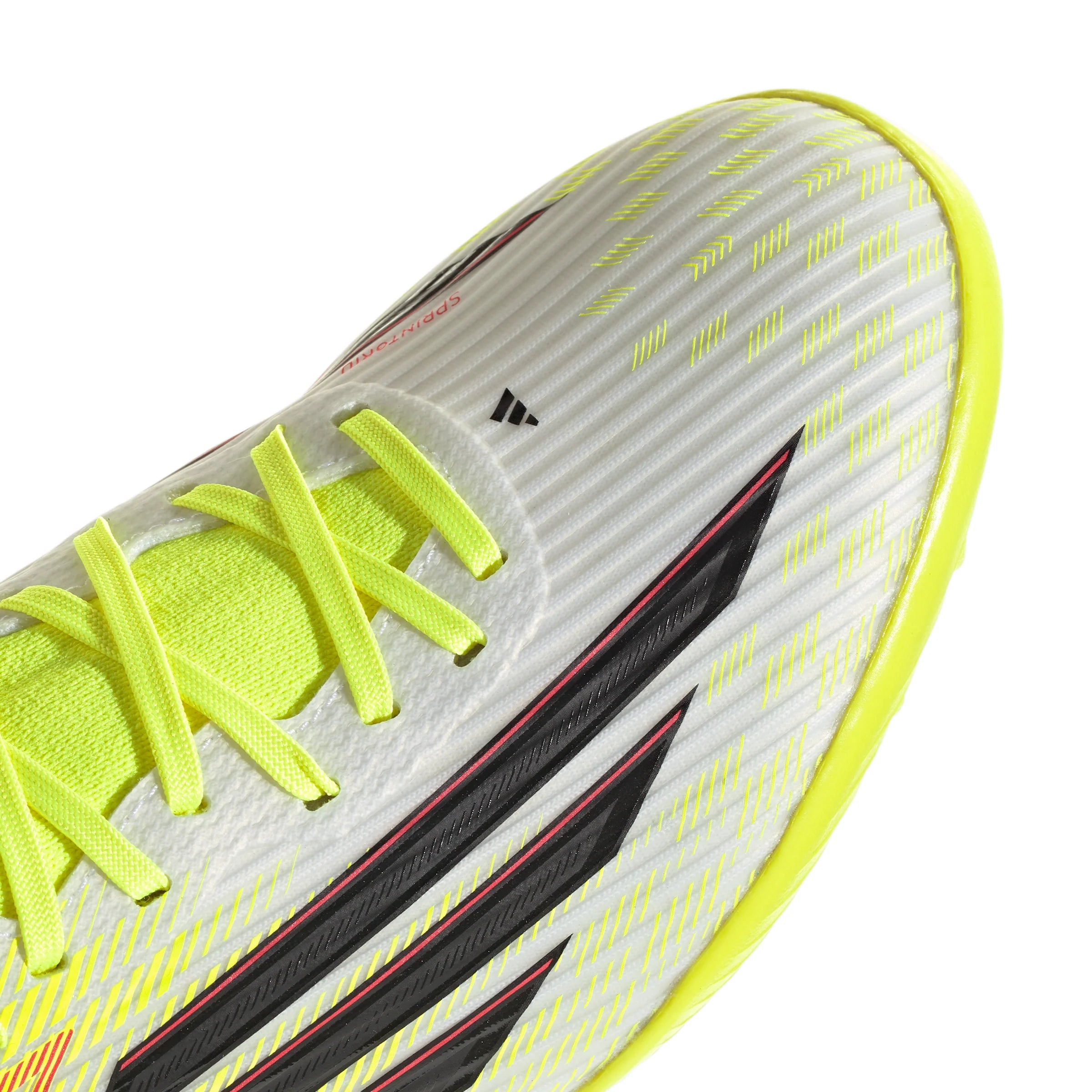 adidas F50 League Mid Cut TF Turf Mens Soccer Cleats Yellow Black Red