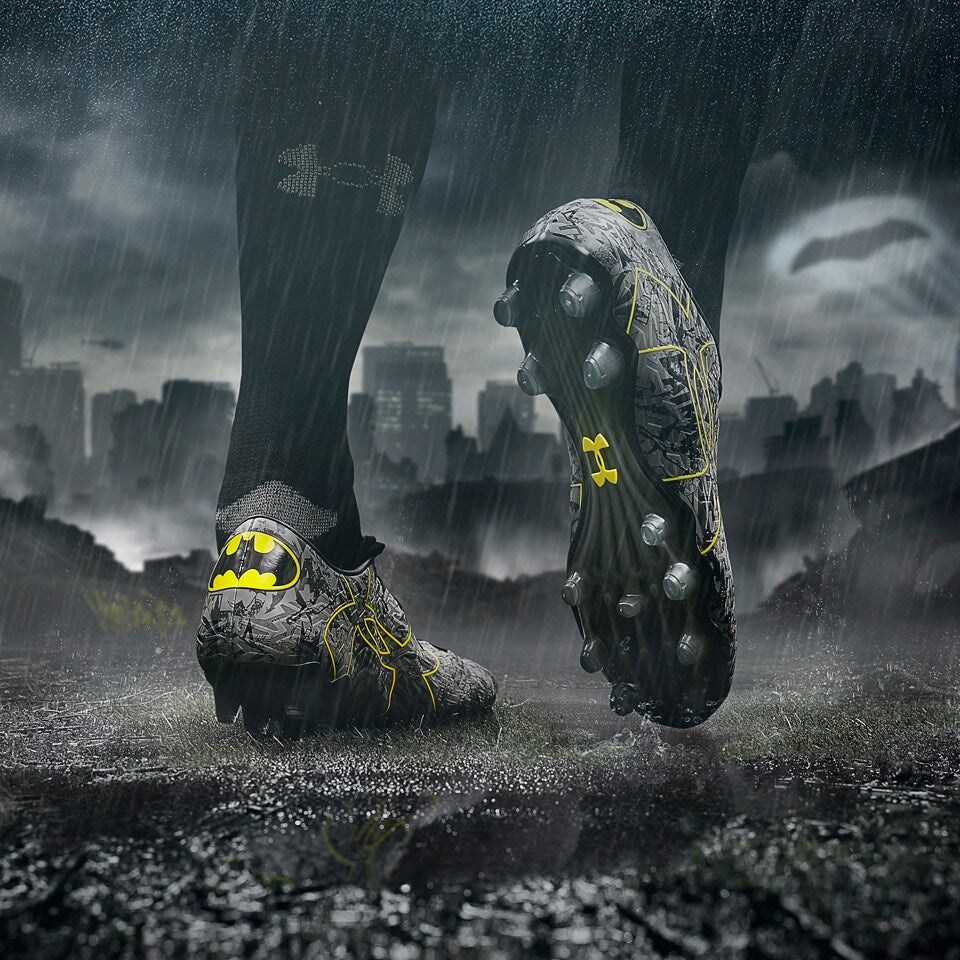 Under Amour Alter Ego Clutch Fit Force 20 FG Firm Ground Soccer Cleats Black Steel Taxi