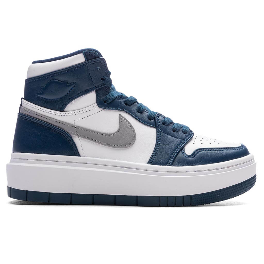Womens Air Jordan 1 Elevate High Sky J Fr Blue Light Steel Grey White