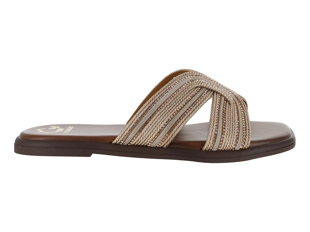 Sandalias Nomadas Color Bronce para Mujer