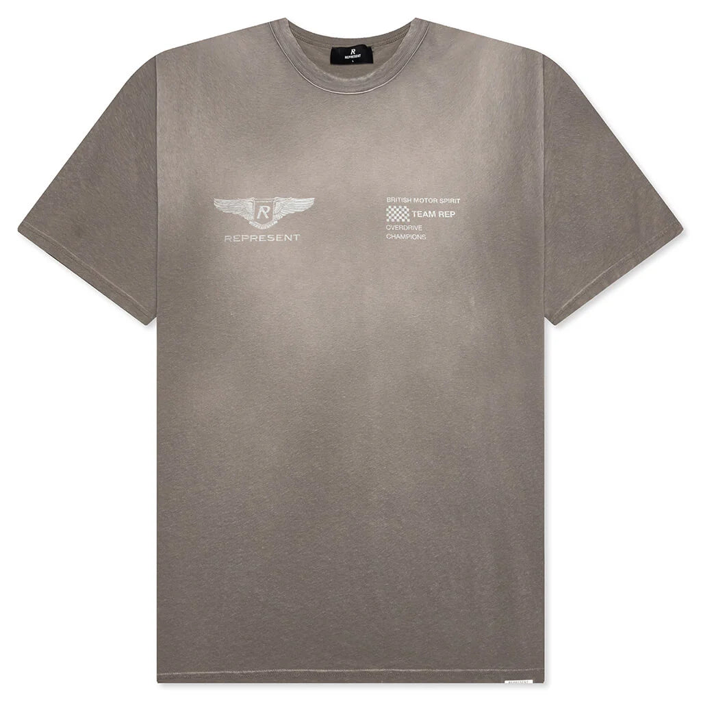 Team Rep T Shirt Dark Taupe