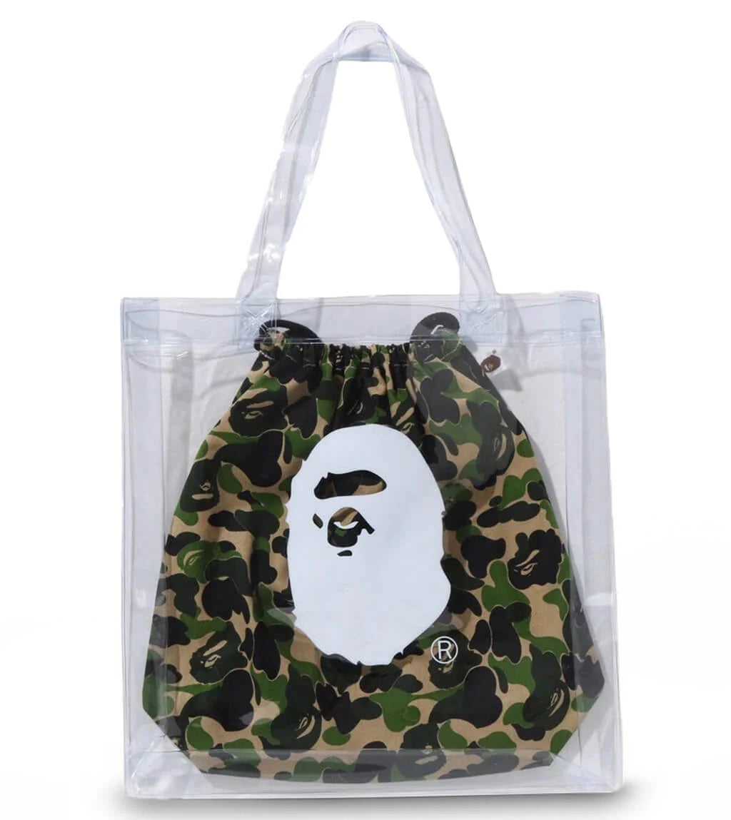 ABC Camo Clear Tote Bag Green
