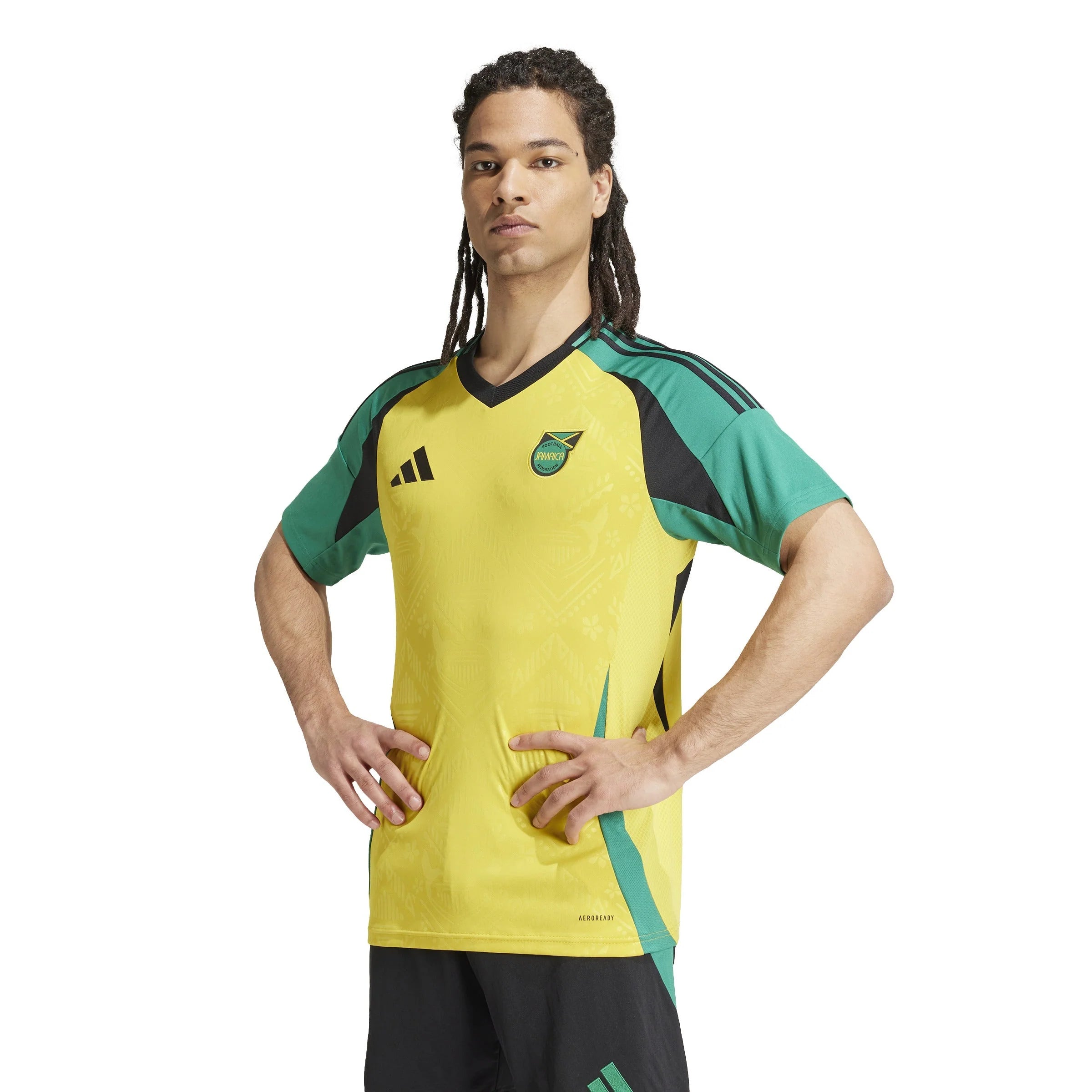 adidas Mens Jamaica Home Jersey 24 25