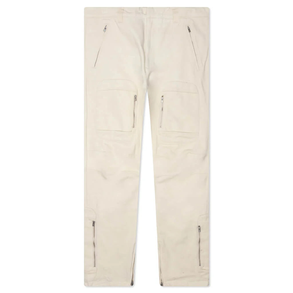 Dive Parachute Pants Ecru