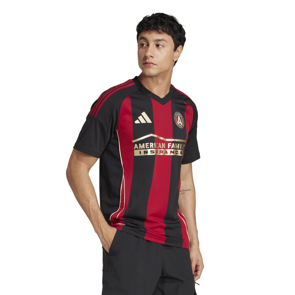 adidas Mens Atlanta United Home Jersey 25 Black