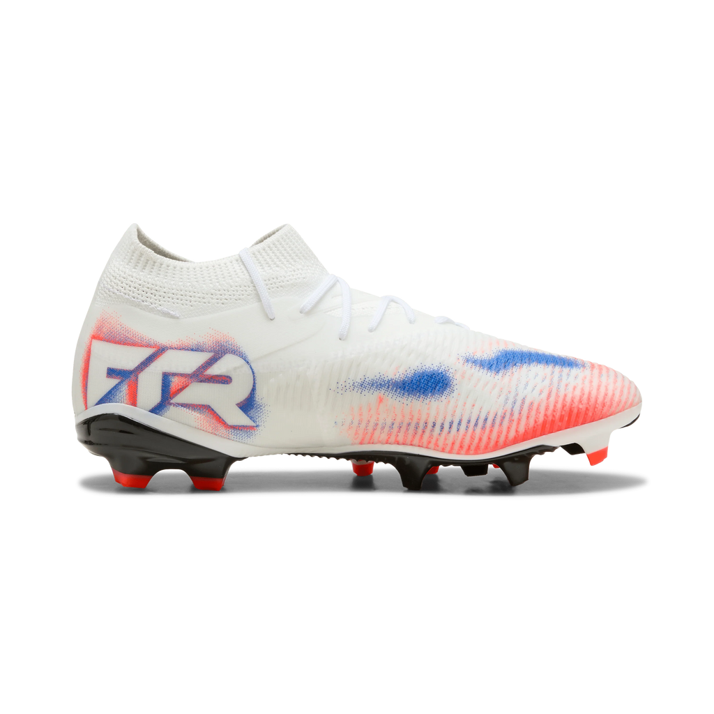 PUMA Future 8 Match FG AG Firm Multi Ground Womens Soccer Cleats White Black