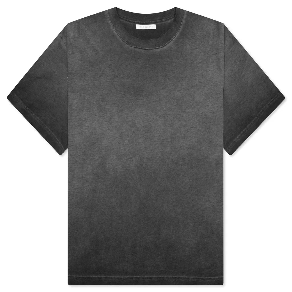 Phoenix Oil Wash Cropped Tee Black