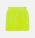 Jeremy Scott Velour Skirt Womens Skirt Yellow
