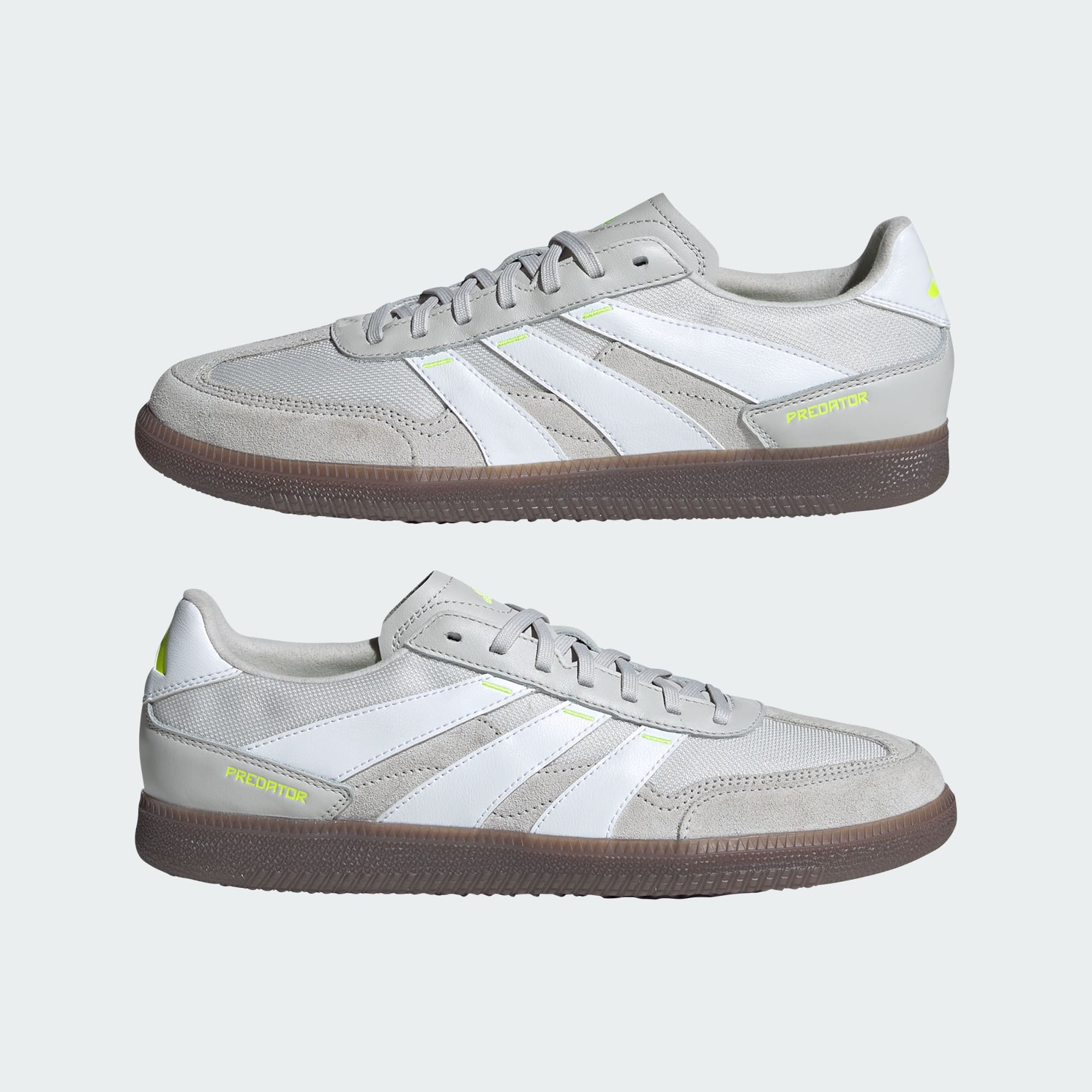 adidas Predator 24 League Freestyle Grey White Solar Yellow