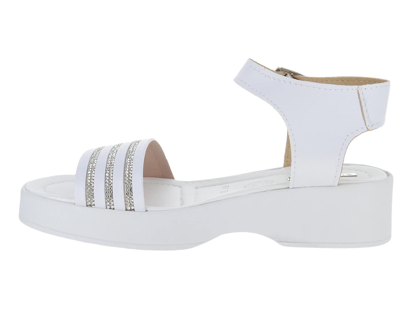 Sandalias Miroslava Blancas para Niña