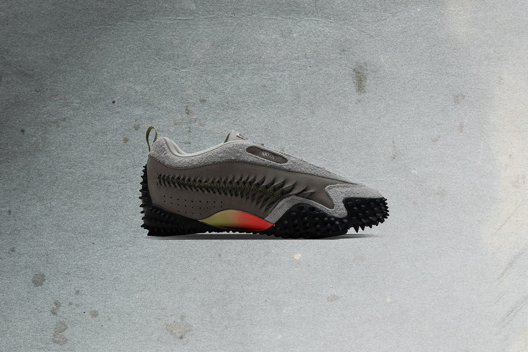 Puma x Aries Mostro Craft Ecru Mouse Grey