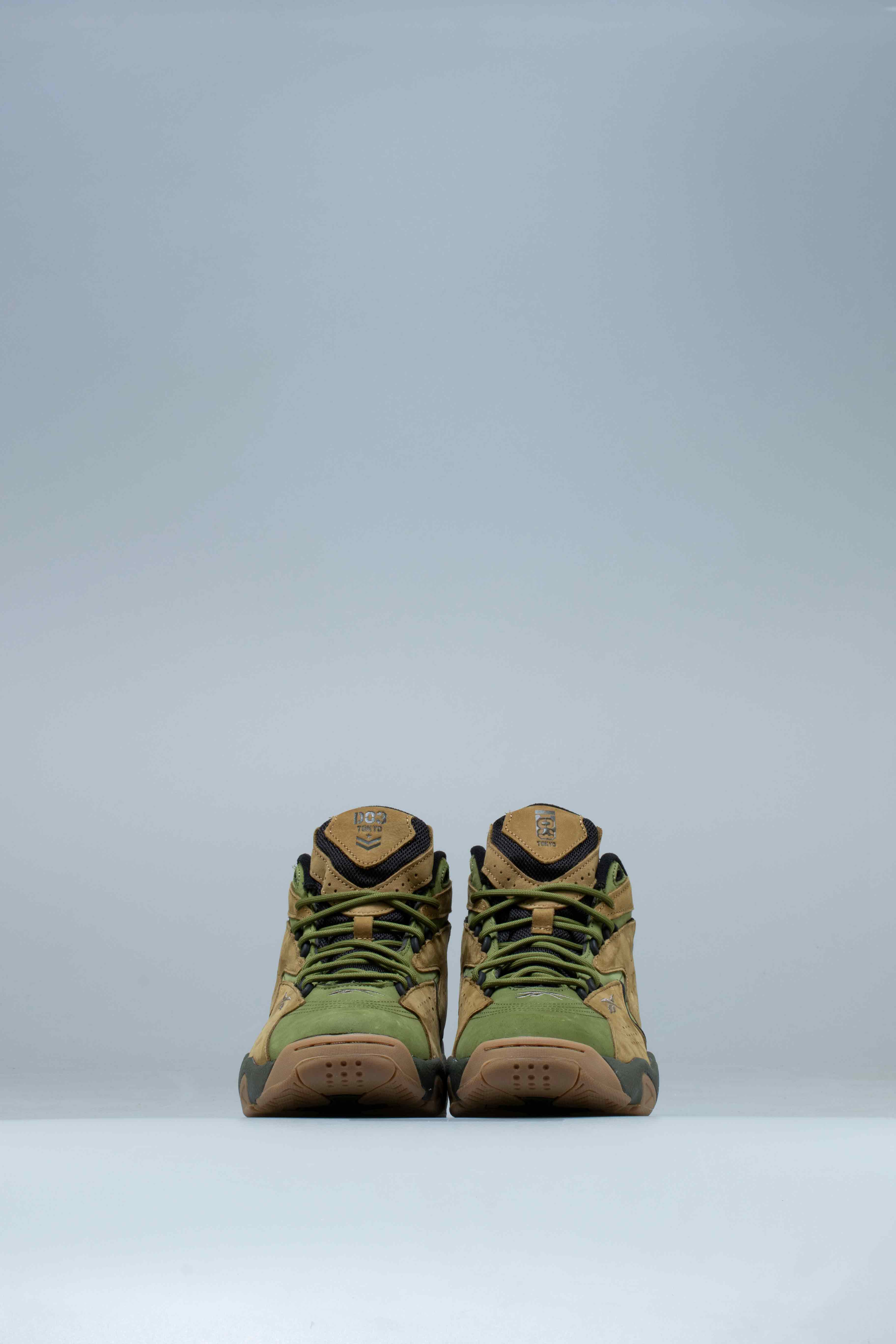 Atmos X Reebok Mobius Mens Shoes Olive Green Khaki