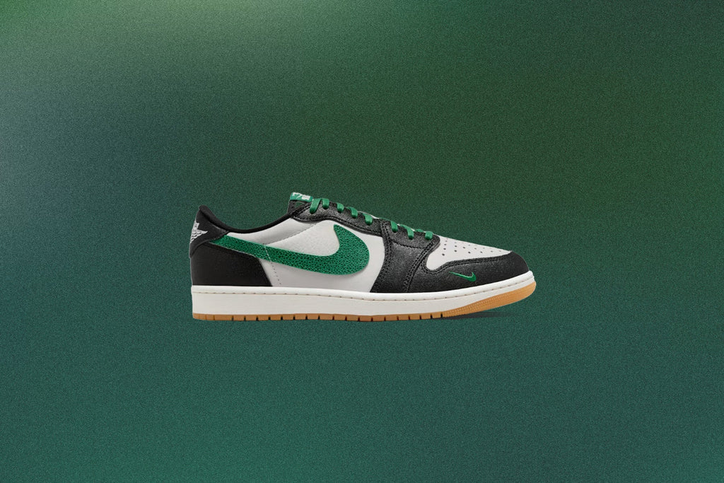 Air Jordan 1 Retro Low OG Phantom Pine Green GS Phantom Pine Green Black