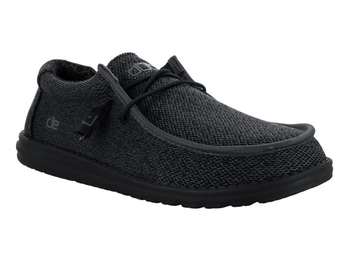 Zapatos Hey Dude Wally Sox Negro para Hombre