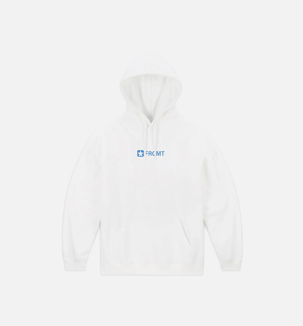 FRGMT Pullover Mens Hoodie White