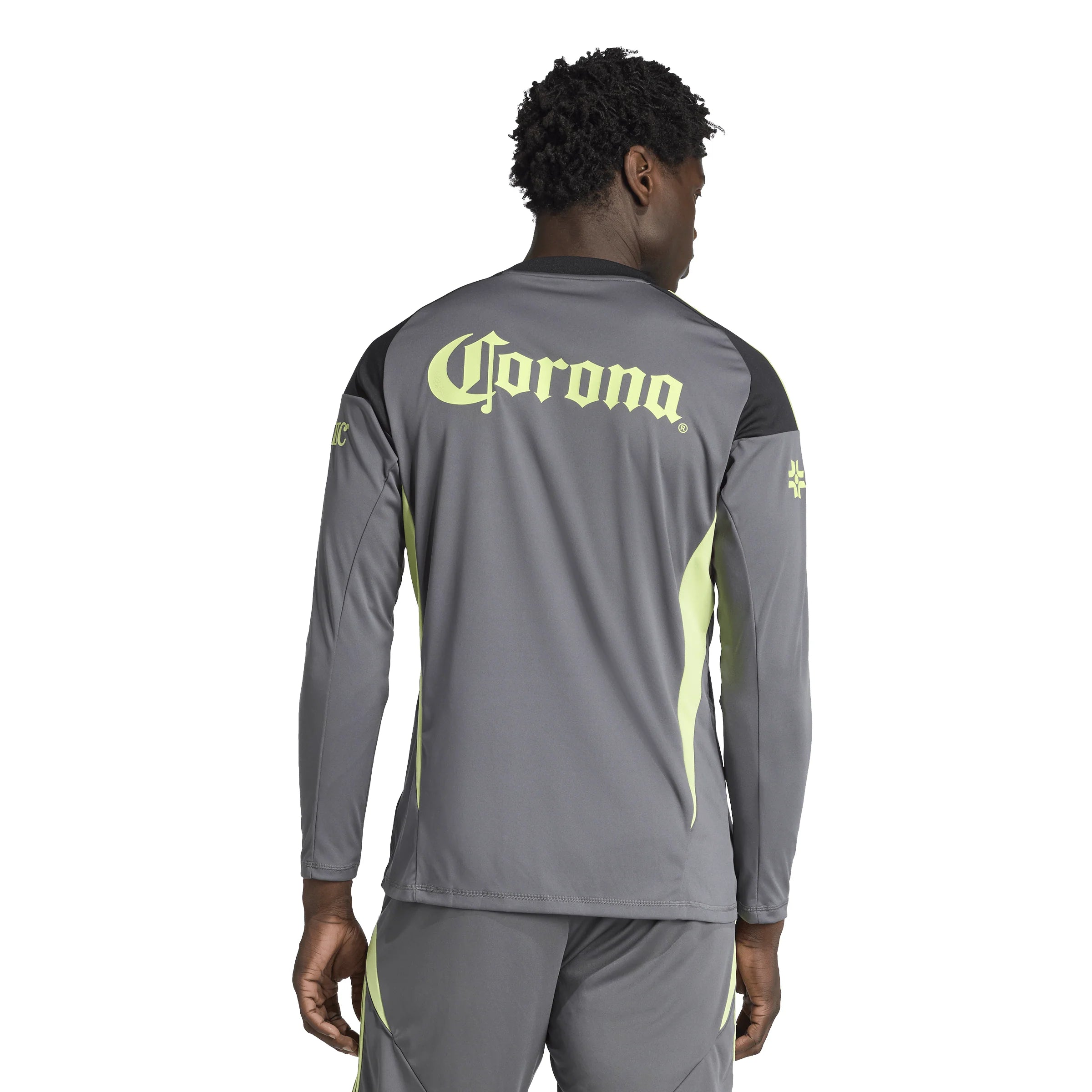 adidas Club América Long Sleeve Mens Goalkeeper Jersey 25 26 Grey