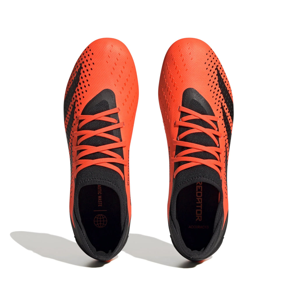 adidas Predator Accuracy3 FG Firm Ground Soccer Cleats Orange Black