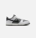 Dunk Low Grade School Lifestyle Shoe White Black Smoke Grey
