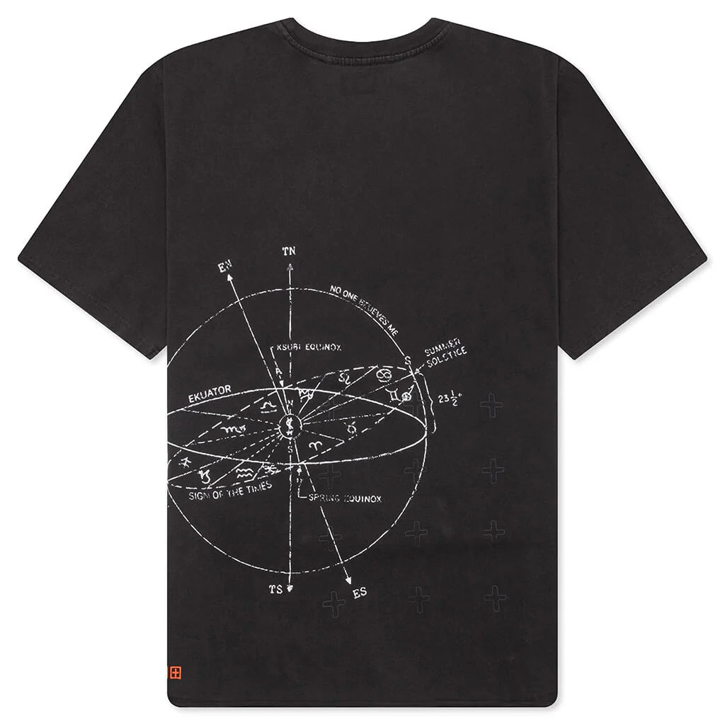 Diagrams Biggie S S Tee Faded Black