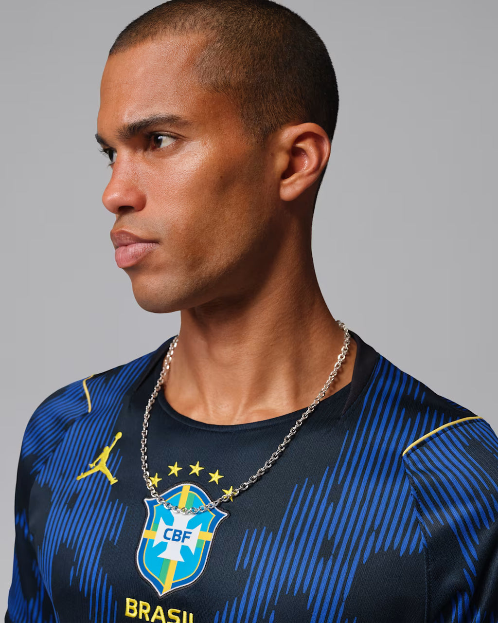 Nike Brazil Away Mens Soccer Jersey 2026 Old Royal Black