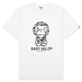 Honeycomb Camo Baby Milo Tee White Grey