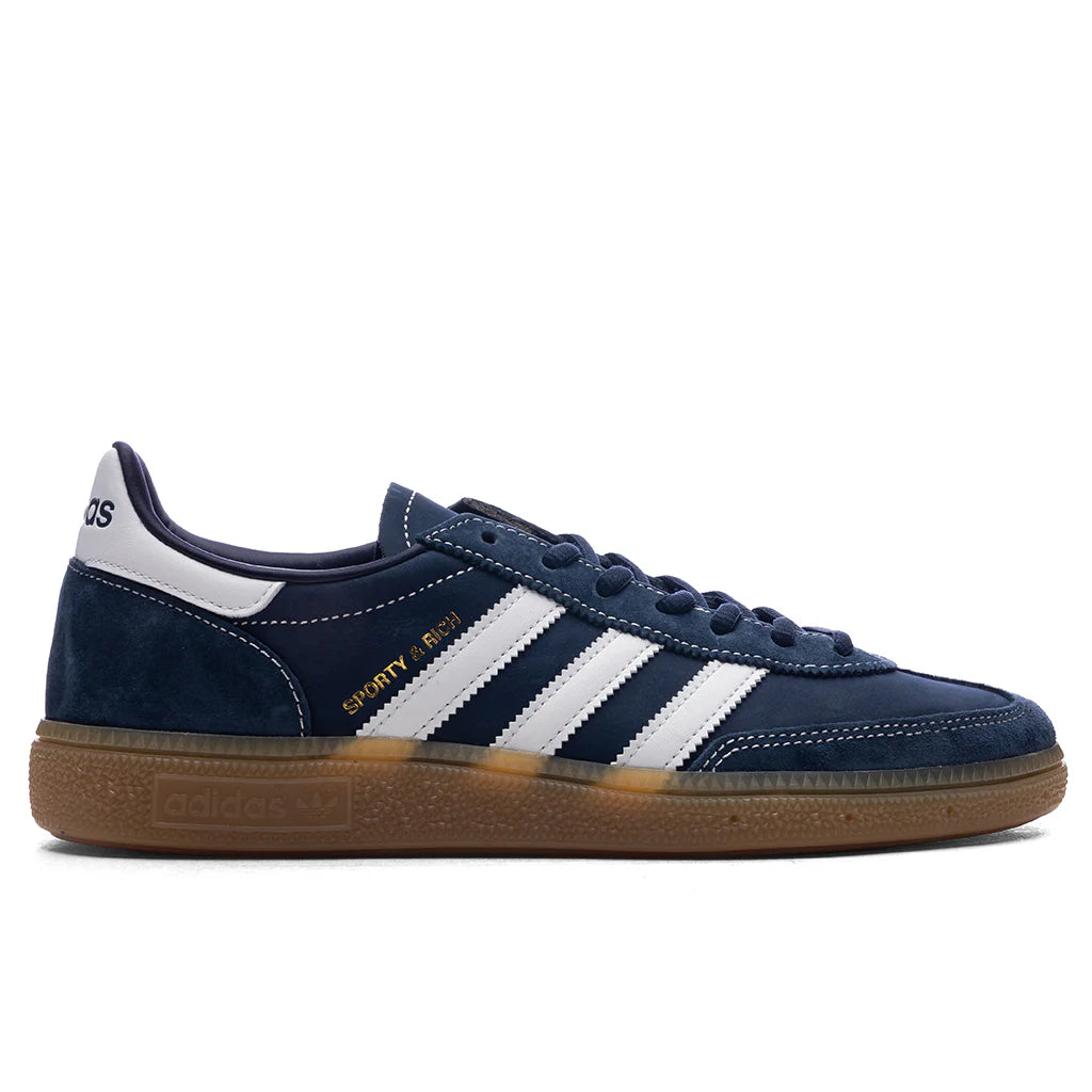 Adidas x Sporty Rich Handball Spezial Night Indigo Cloud White Gum