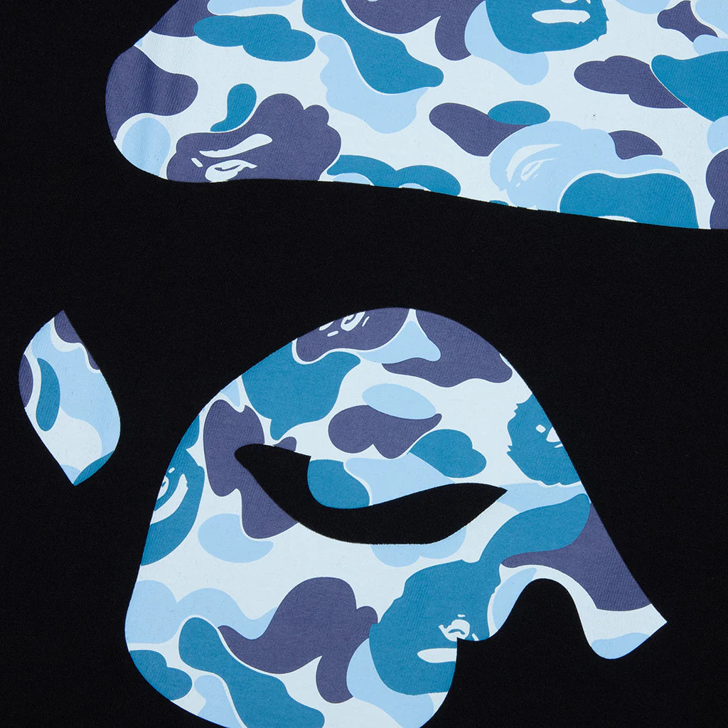 ABC Camo Ape Face Tee Black Blue
