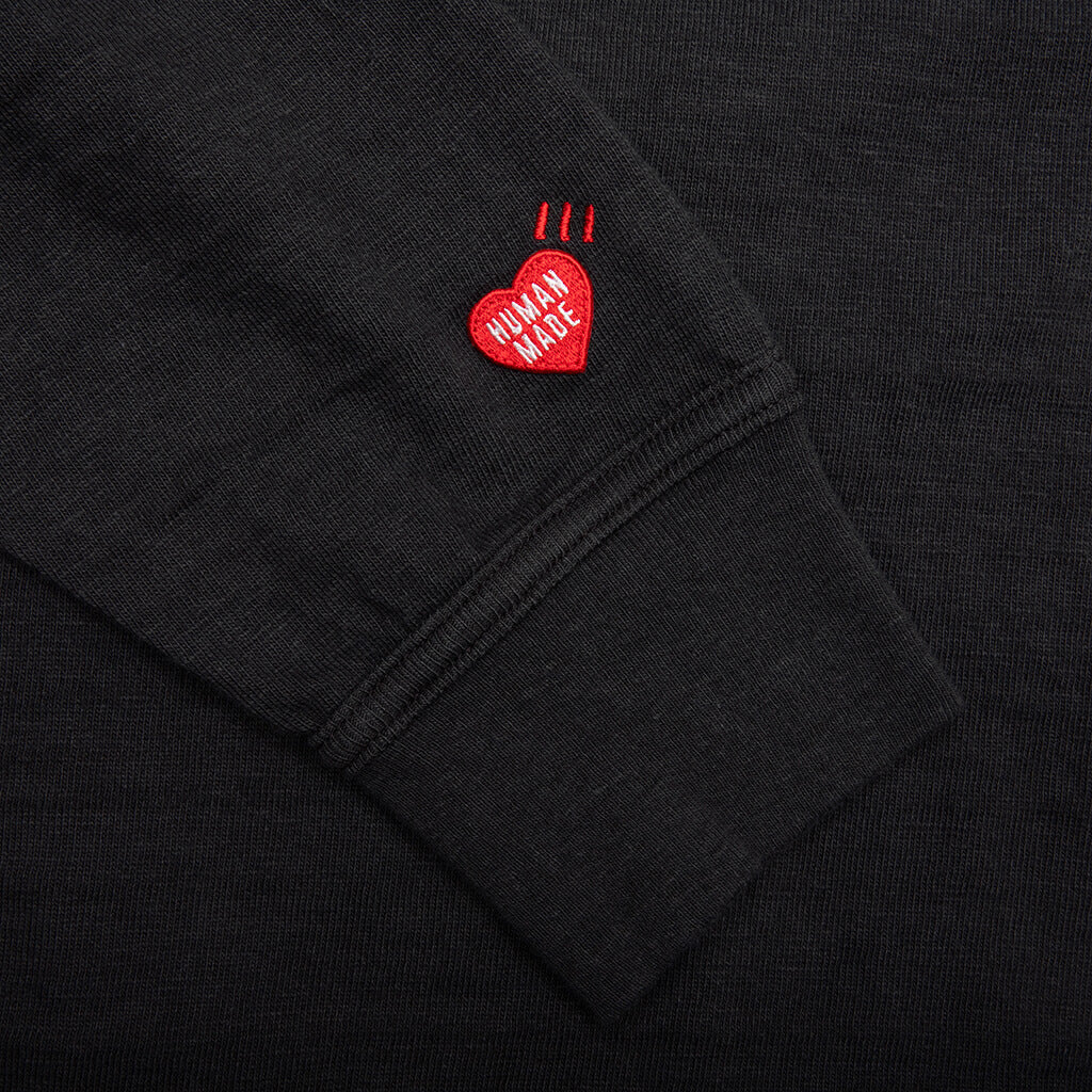 Graphic L S T Shirt 7 Black