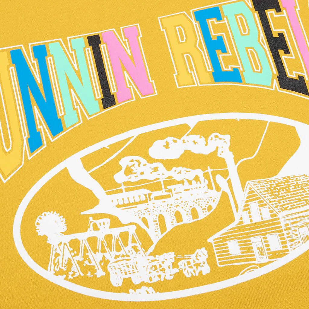Feature x UNLV RR Crest Hoodie Golden Rod