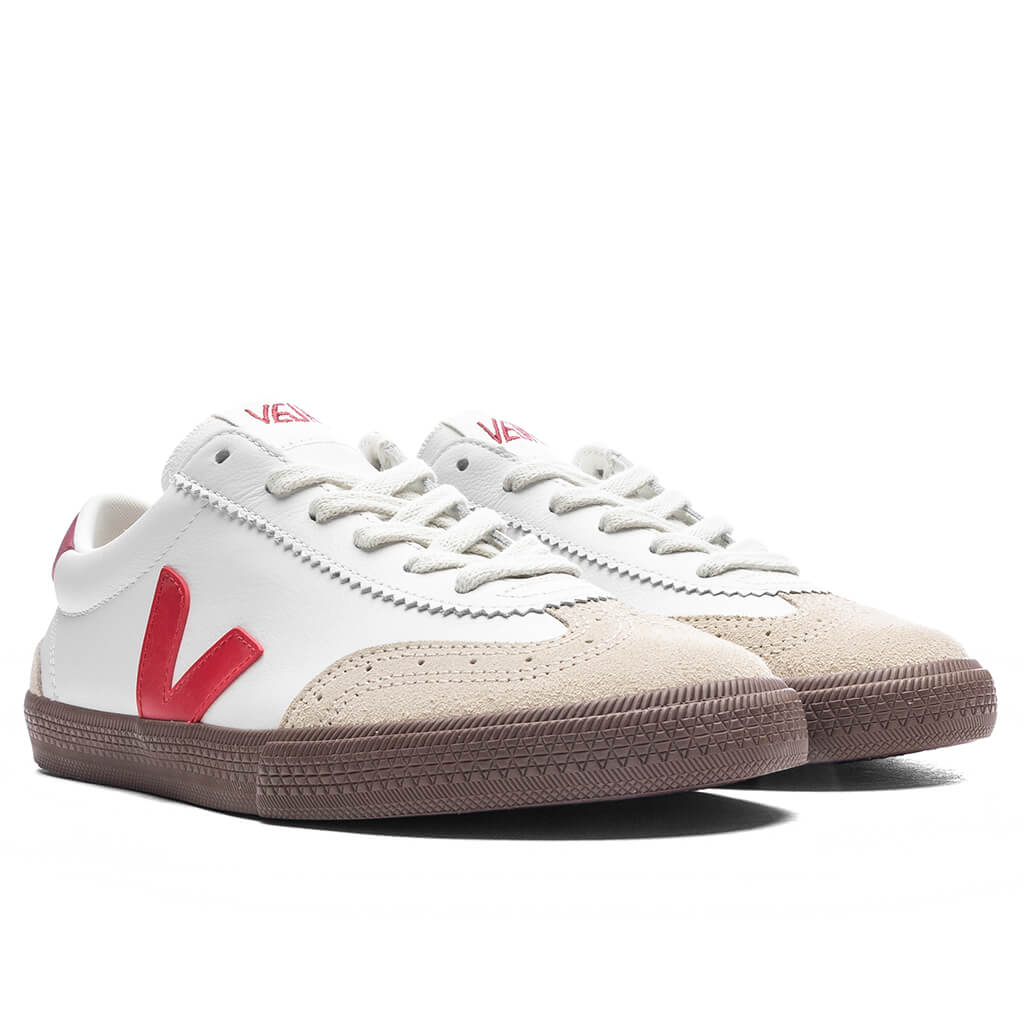 Volly OT Leather White Pek Bark