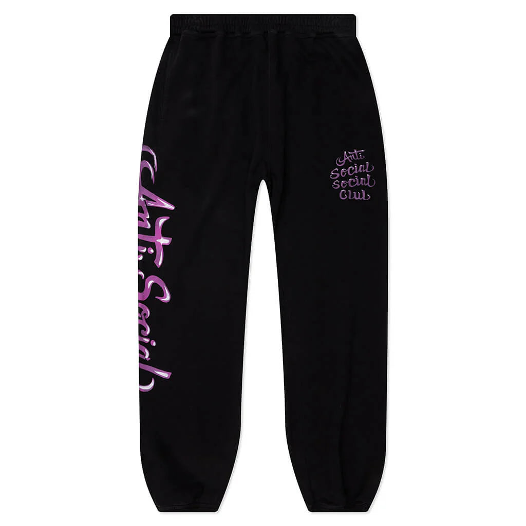 Airbrush Mind Games Sweats Black