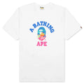 Bape Sunset Beach Tee White