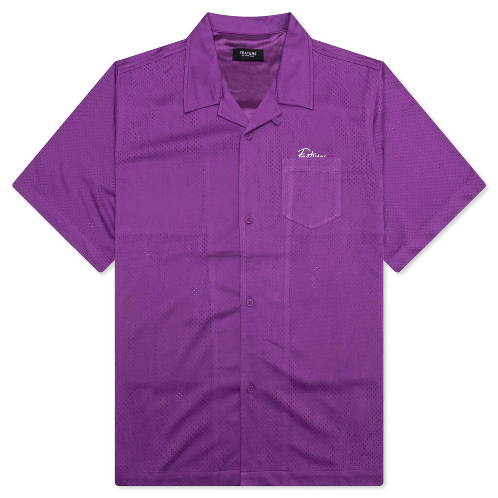 Jackson Mesh Shirt Purple