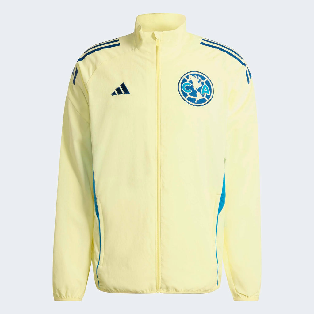 adidas Club America 25 26 Tiro25 Competition Presentation Mens Soccer Jacket Yellow