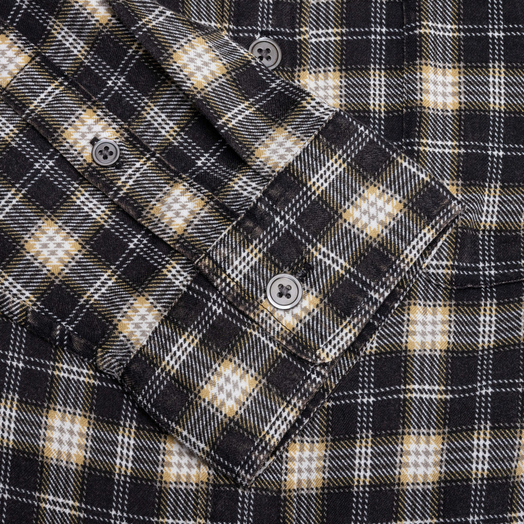 Matthew Plaid Shirt Black