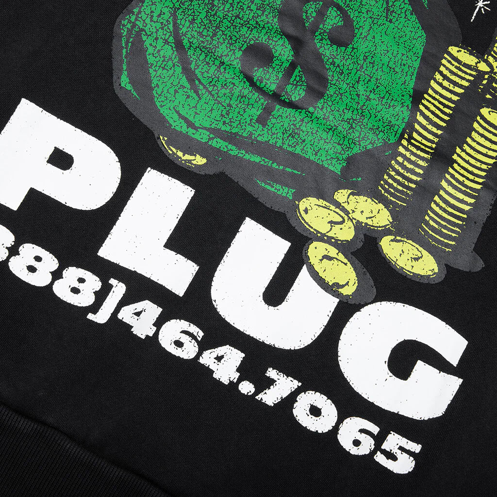 Call My Plug Hoodie Black