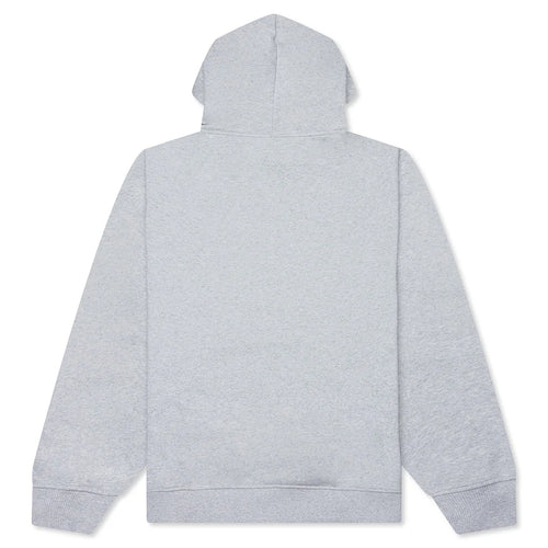 Flight Fleece Pullover Hoodie Grey Heather Black