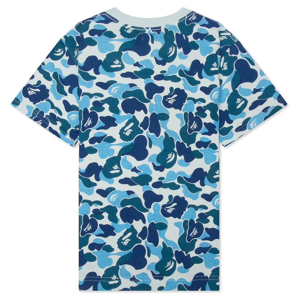 Kids ABC Camo Ape Milo One Point Tee Blue