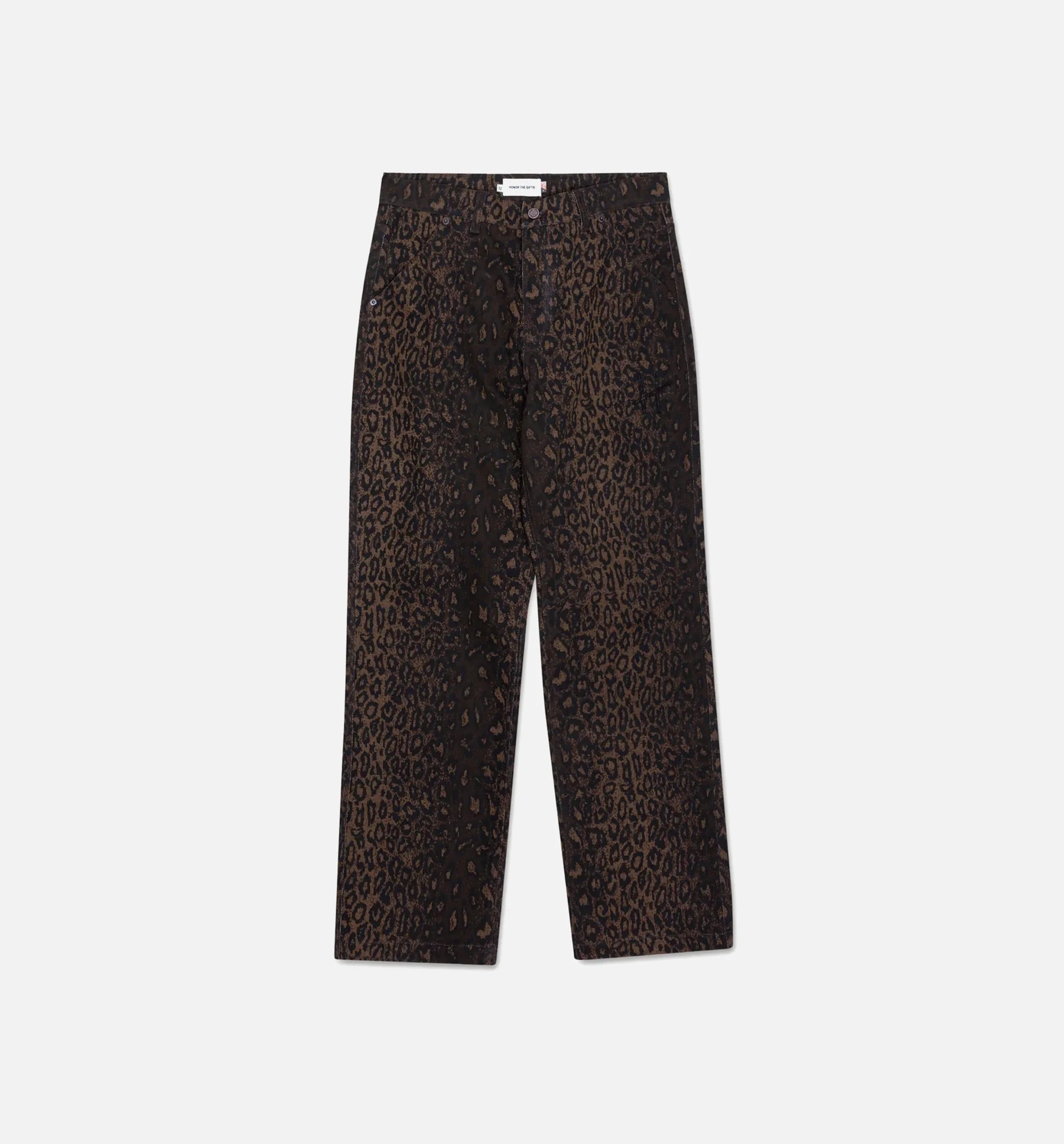 Novelty Cord Mens Pant Brown
