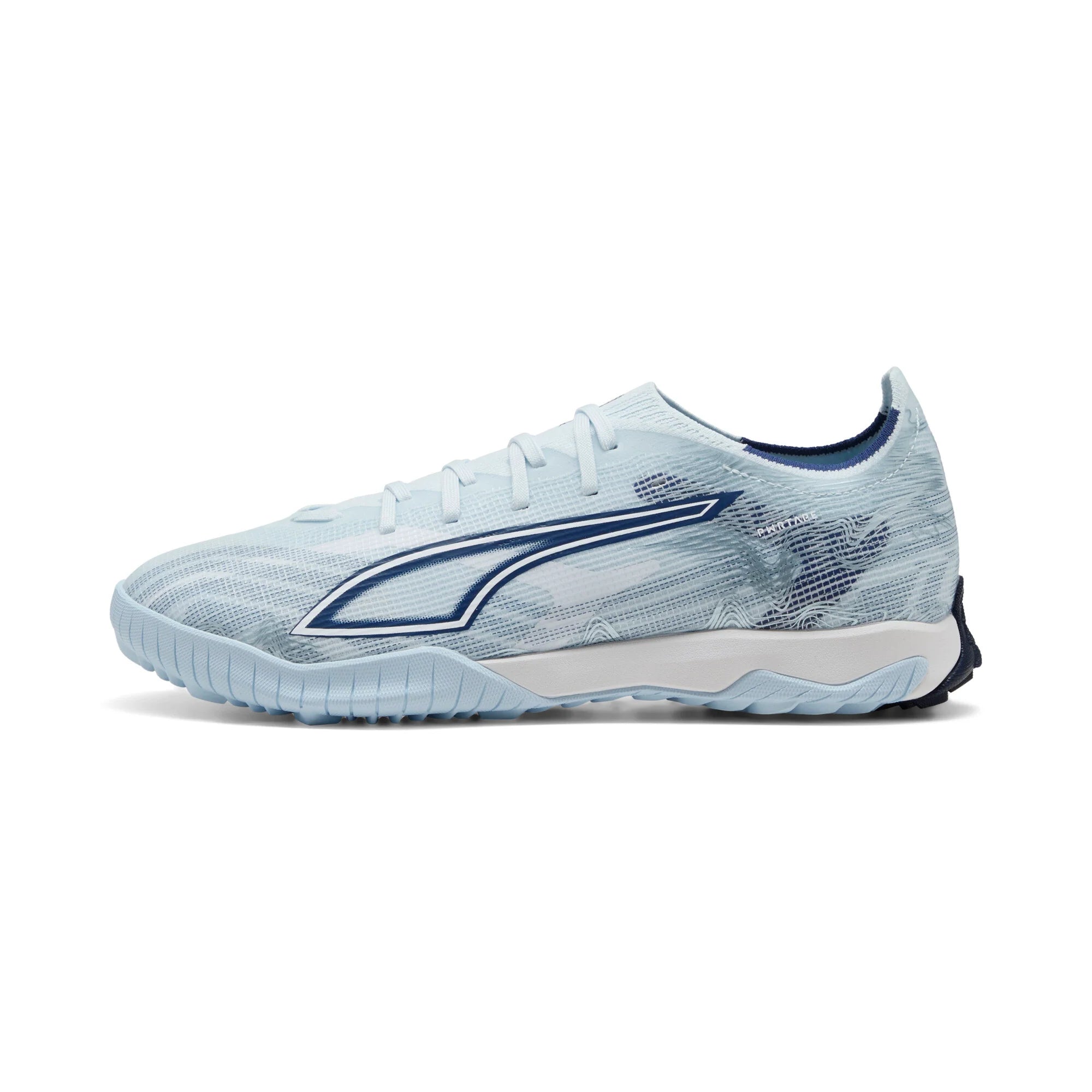 PUMA Ultra 6 Match TT Turf Mens Soccer Cleats Icy Blue White