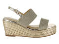 Sandalias de Plataforma Boullevard Color Gold para Mujer